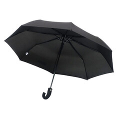 Зонты зонт мужской полуавтомат 56см пондж черный Raindrops