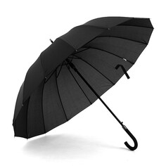 Зонты зонт мужской полуавтомат трость 70см пондж однотонный в асс-те Raindrops
