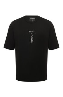 Хлопковая футболка Zegna x norda Zegna