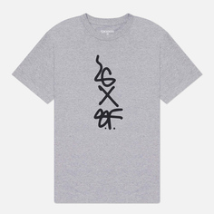Мужская футболка GX1000 Etch, цвет серый, размер S