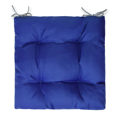 подушка на сиденье SMART TEXTILE Мягкая квадратная подушка на стул и табурет непромокаемая "Альфа"