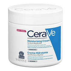 Крем для лица CERAVE Увлажняющий крем для очень сухой кожи Moisturizing Cream Dry to Very Dry Skin 454.0