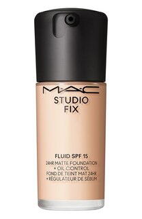 Тональная основа Studio Fix ​Fluid SPF 15 24HR Matte Foundation + Oil Control, NC12​ (30ml) MAC