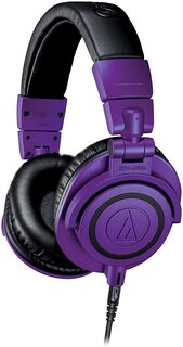 Полноразмерные наушники Audio Technica ATH-M50X purple black