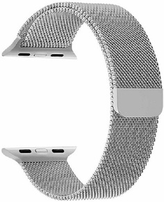 Ремешок на руку Lyambda CAPELLA DS-APM02/2-44-SL из нержавеющей стали для Apple Watch 42/44 mm silver