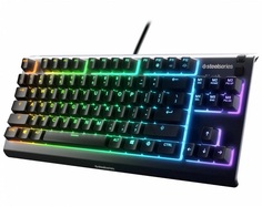 Клавиатура SteelSeries Apex 3 TKL 64817 RU черная USB for gamer LED