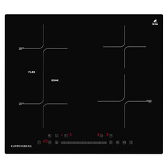 Варочные поверхности индукционные поверхность индукционная KUPPERSBERG ICS 612 60 см 4 конфорки черный