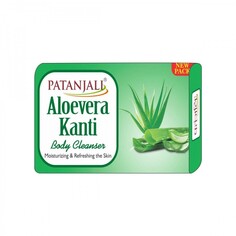 Мыло травяное натуральное Алое Вера Канти 150г Patanjali