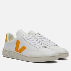 Мужские кроссовки VEJA V-12 Leather, цвет белый