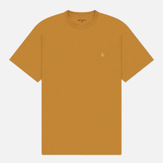 Мужская футболка Carhartt WIP Chase, цвет жёлтый