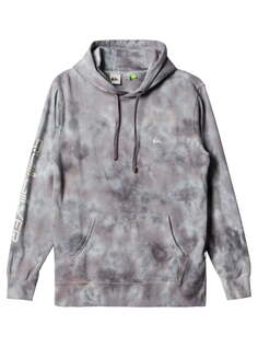 Мужская Толстовка Tie-Dye Cloudy Iron Gate Quiksilver