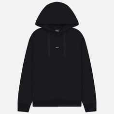 Мужская толстовка A.P.C. Larry Hoodie, цвет чёрный