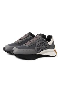 Комбинированные кроссовки Sprint Runner Alexander McQueen