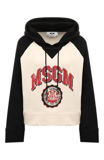 Хлопковое худи MSGM