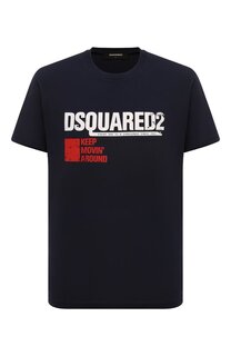 Хлопковая футболка Dsquared2