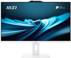 Моноблок 27 MSI Pro AP272P 14M-650XRU i3-14100/8GB/512GB SSD/UHD graphics 730/GbitEth/1920x1080/IPS/USB kbd/USB mouse/WiFi/BT/cam/noOS/120W белый