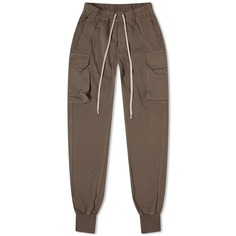 Брюки Rick Owens Drkshdw Mastodon Cut Bottoms, коричневый