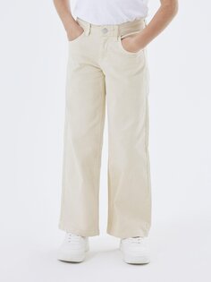 Мешковатые джинсы Nkfrose Wide Pant Name it, бежевый