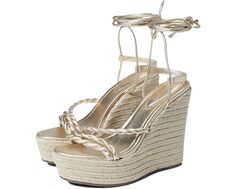 Туфли Schutz Jhessy Wedge, цвет Platina