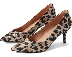 Туфли Cole Haan The Go-To Park Pump 65 mm, цвет Leopard Jacquard