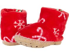 Домашняя обувь Hatley Candy Cane Fleece Slippers, красный