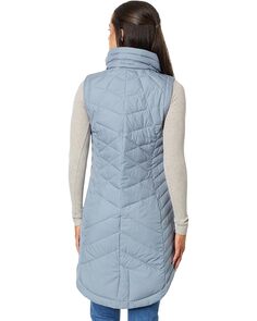 Утепленный жилет Columbia Heavenly Long Vest, цвет Tradewinds Grey