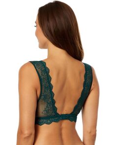 Бралетт Only Hearts So Fine Lace Tank Bralette, цвет Juniper