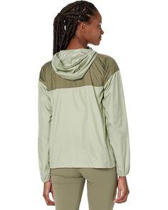 Ветровка Columbia Flash Challenger Windbreaker, цвет Safari/Stone Green