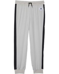 Брюки Converse Wordmark Satin Track Pants, цвет Mouse