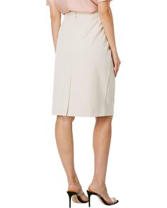 Юбка Vince Seamed Front Pencil Skirt, цвет Pale Fawn