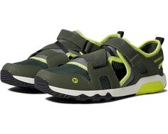 Кроссовки Merrell Hydro Free Roam Monarch, цвет Olive/Lime