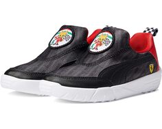 Кроссовки Puma Ferrari Bao Kart, цвет Puma Black/Rosso Corsa