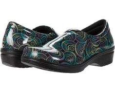 Сабо Easy Works by Easy Street Tiffany, цвет Iridescent Aztec Patent