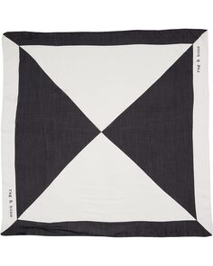 Шарф rag &amp; bone Olympus 90 Scarf, черный мульти