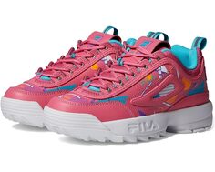 Кроссовки Fila Disruptor II Premium, цвет Bubblegum/Scuba Blue/White