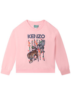 Толстовка стандартного кроя Kenzo Kids, розовый