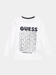 Блуза стандартного кроя Guess, белый