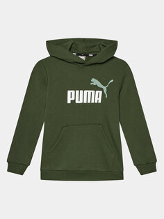 Толстовка обычного кроя Puma, зеленый