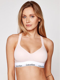 Верхний бюстгальтер Calvin Klein, розовый