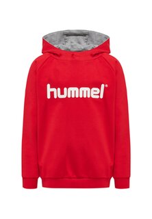 Толстовка LOGO HOODIE UNISEX Hummel, цвет red