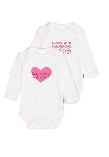 Боди IM 2 PACK TINY HUMAN Liliput, цвет weiss