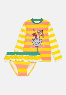 Купальник SWIM GIRL STRIPES Stella McCartney Kids, цвет yellow