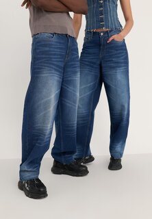 Джинсы свободного кроя UNISEX YOURTURN, цвет dark blue denim