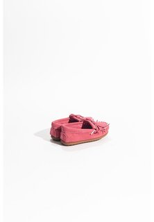 Мокасины KILTY HARDSOLE Minnetonka, цвет hot pink