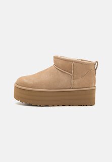 Ботильоны CLASSIC ULTRA MINI PLATFORM UGG, цвет sand