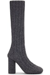 Ботинки Bottega Veneta Atomic Wool Sock, антрацит