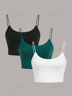 Топ женский Shein Ezwear, 3 штуки