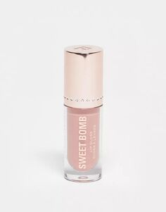 Revolution – Sweet Bomb – блеск для губ в цвете Strawberry Swirl Nude