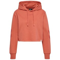 Худи Hummel Legacy Cropped, оранжевый