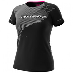 Беговая рубашка Dynafit Women&apos;s Alpine 2 S/S Tee, цвет Black Out Nimbus